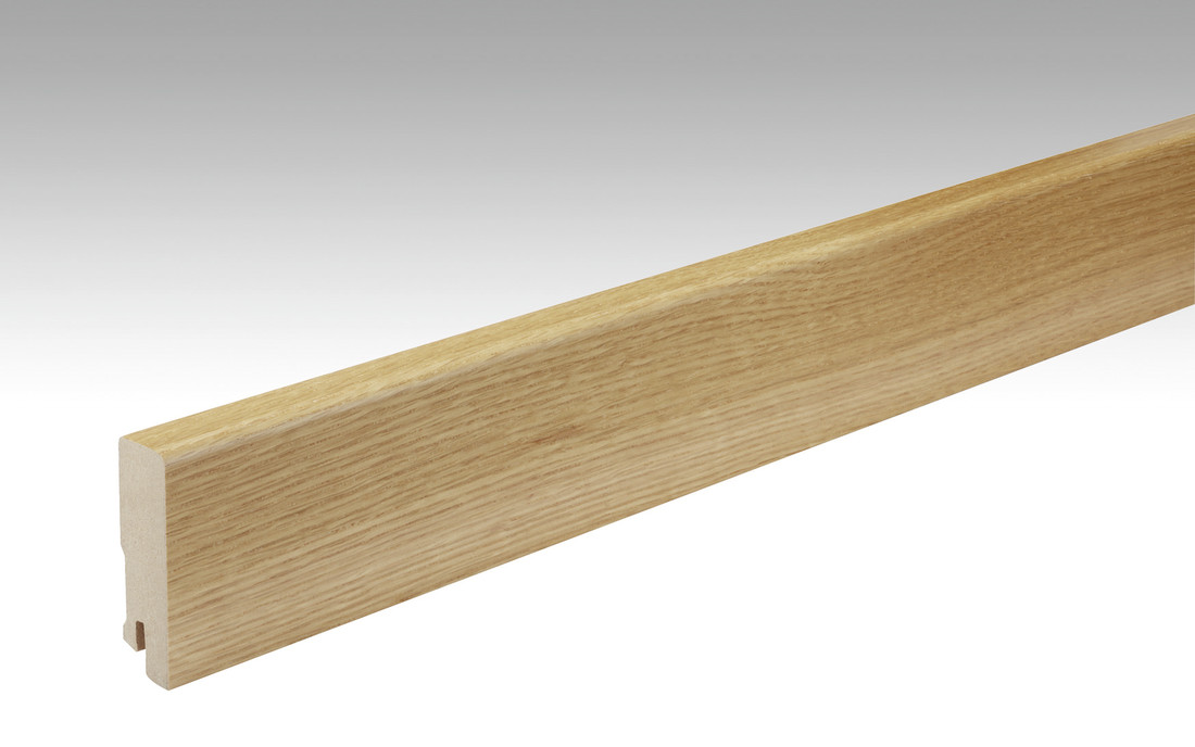 Sockelleisten Eiche natur Profil 15 MK von MEISTER  echtholz furniert Maße 16x60mm